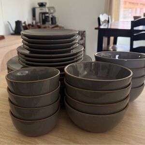 Hearth & Hand with Magnolia - Full 8 Person Stoneware Dinnerware Set